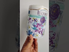 디지털 프린팅 패키지 영구 또는 제거 할 수있는 접착제로 접착 라벨