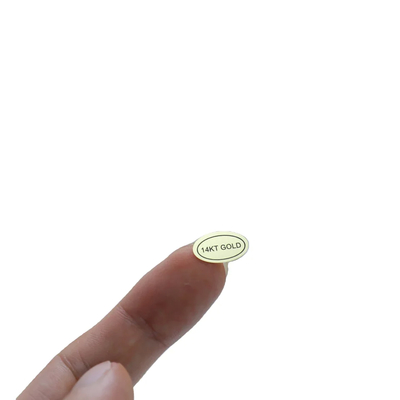 맞춤형 방수 화장품 라벨 롤 산업에서 명확한 라벨 12-18 개월 보관