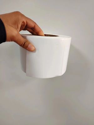 열용 종이 포장 라벨 스티커 직사각형 매트 방수 종이 비닐