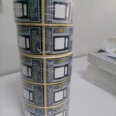 소비자 전자 장비용 방수 접착형 비닐 스티커